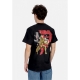 maglietta uomo armored dirty p tee x attack on titan BLACK