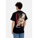 maglietta uomo future memory tee x attack on titan BLACK