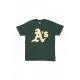 maglietta uomo mlb imprint echo tee oakath DARK GREEN