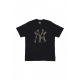 maglietta uomo mlb imprint echo tee neyyan JET BLACK