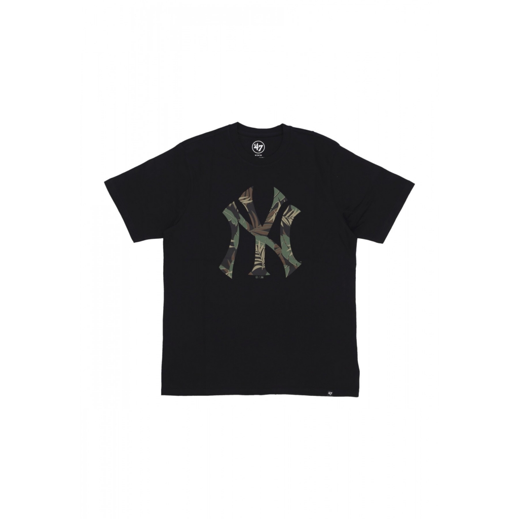 maglietta uomo mlb imprint echo tee neyyan JET BLACK