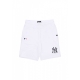 pantalone corto tuta uomo mlb imprint helix shorts neyyan WHITE WASH