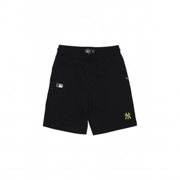 pantalone corto tuta uomo mlb base runner emb helix shorts neyyan JET BLACK