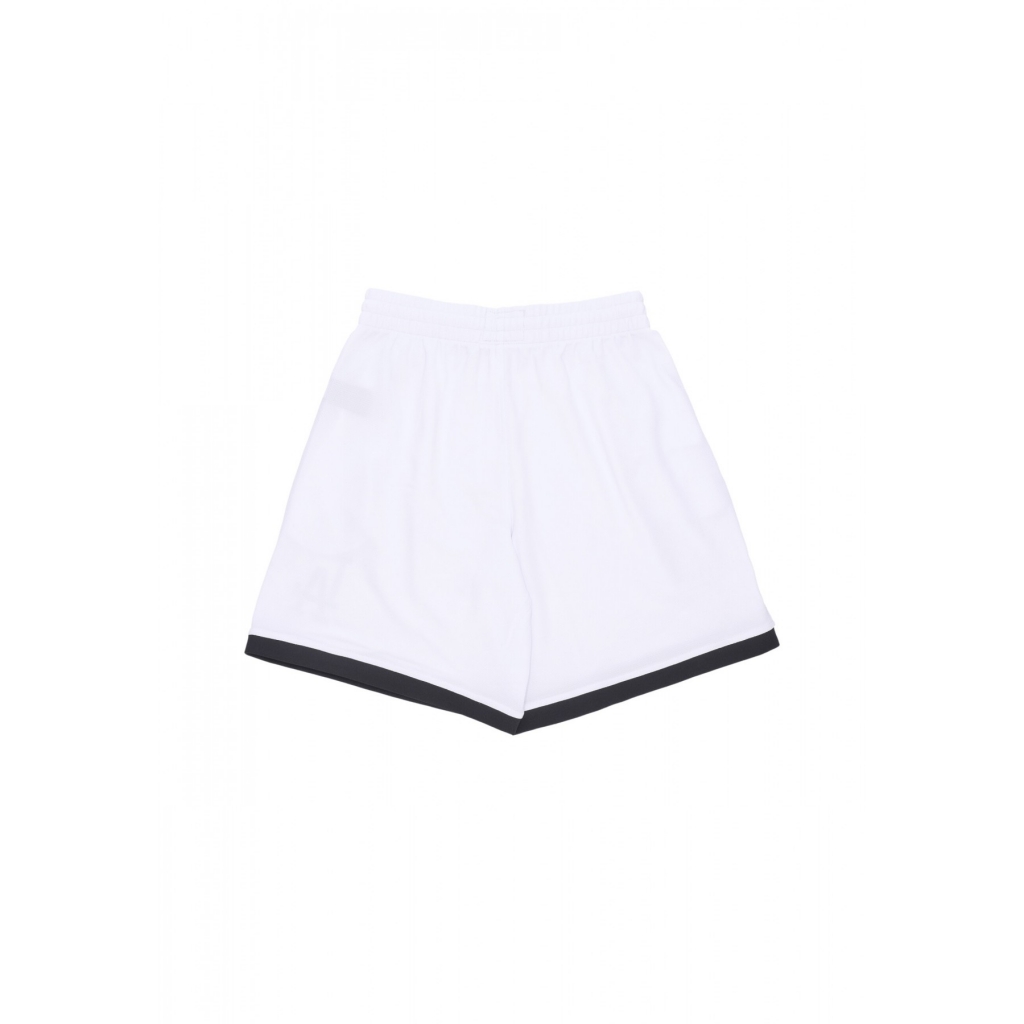 pantaloncino tipo basket uomo mlb imprint shorts new city losdod WHITE WASH