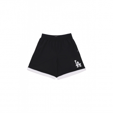 pantaloncino tipo basket uomo mlb imprint shorts new city losdod JET BLACK