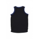 canotta tipo basket uomo mlb imprint tank new city losdod JET BLACK