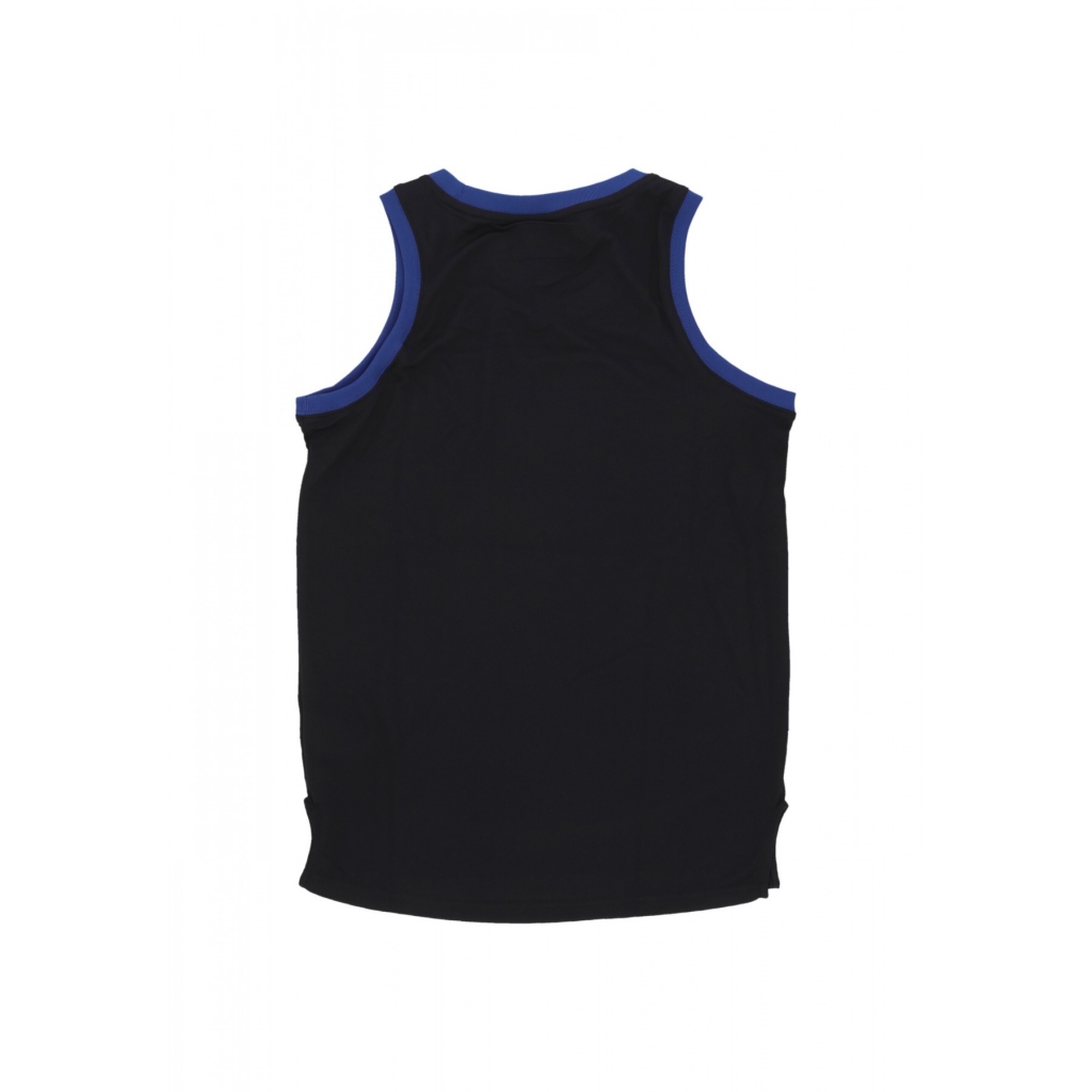 canotta tipo basket uomo mlb imprint tank new city losdod JET BLACK