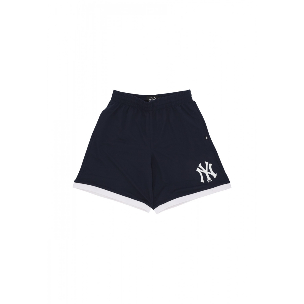 pantaloncino tipo basket uomo mlb imprint shorts new city neyyan FALL NAVY