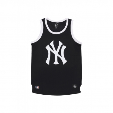 canotta tipo basket uomo mlb imprint tank new city neyyan JET BLACK