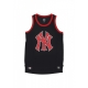 canotta tipo basket uomo mlb imprint tank new city neyyan JET BLACK