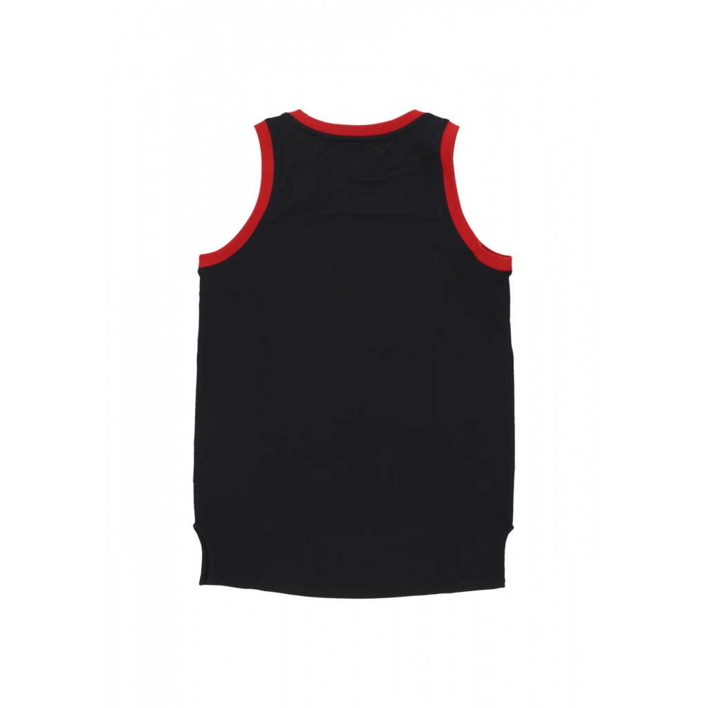 canotta tipo basket uomo mlb imprint tank new city neyyan JET BLACK