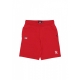 pantalone corto tuta uomo mlb base runner emb helix shorts neyyan RED