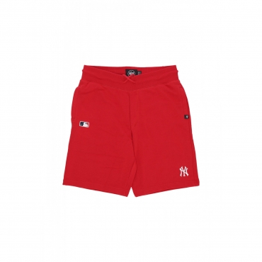 pantalone corto tuta uomo mlb base runner emb helix shorts neyyan RED