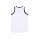 canotta tipo basket uomo mlb imprint tank new city losdod WHITE WASH