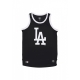 canotta tipo basket uomo mlb imprint tank new city losdod JET BLACK