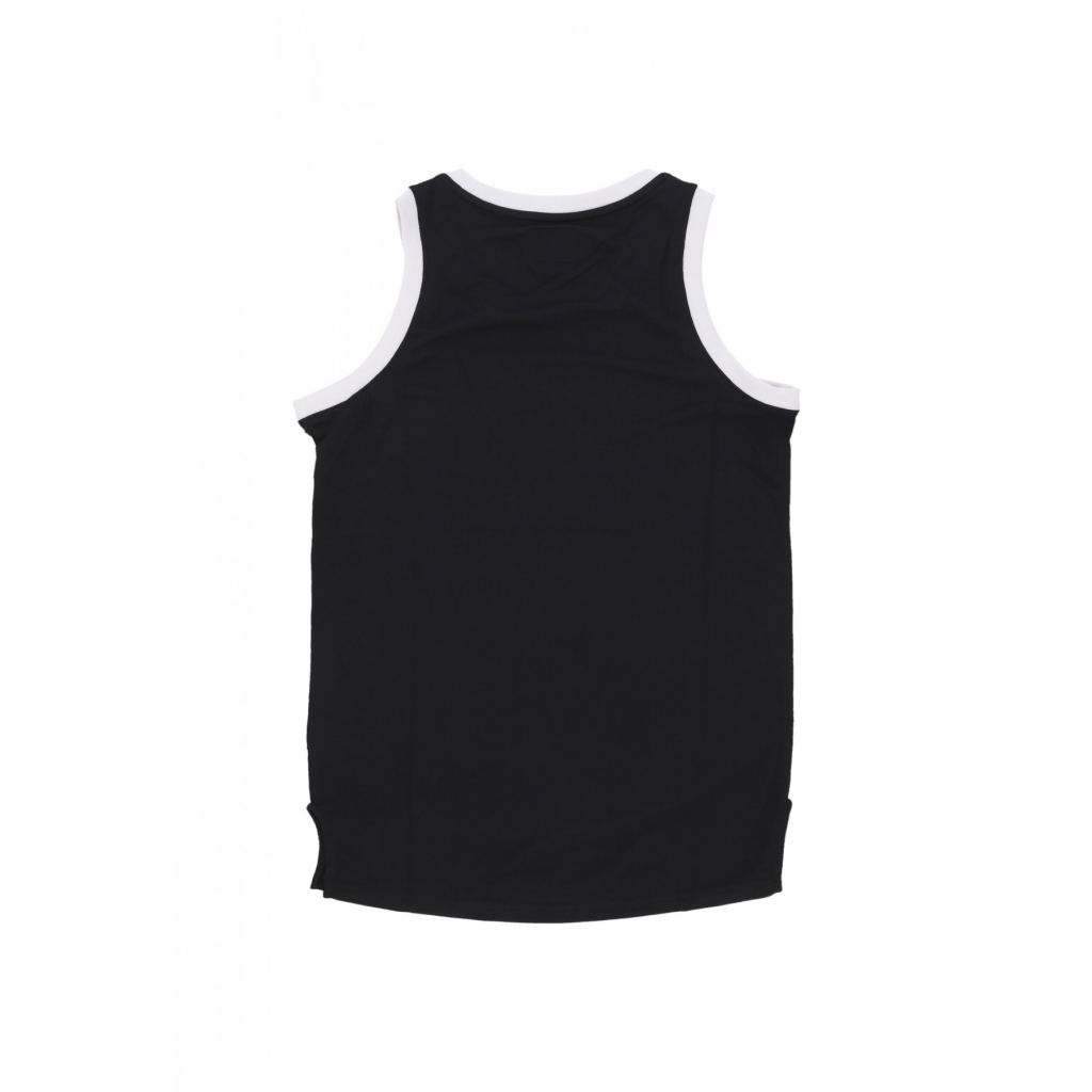 canotta tipo basket uomo mlb imprint tank new city losdod JET BLACK