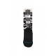 calza media uomo spike BLACK/WHITE