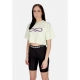 maglietta corta donna w logo crop top tee ICEBERG