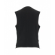 Gilet monopetto nero