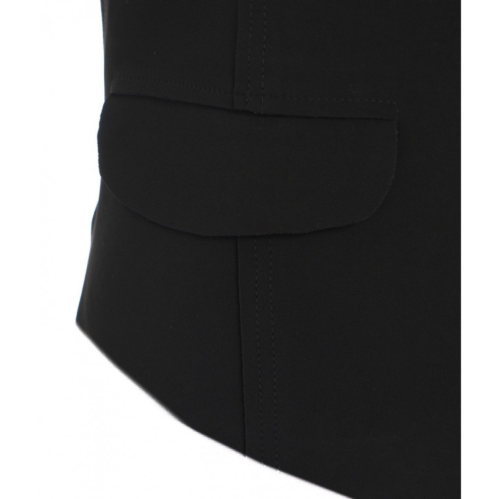 Gilet monopetto nero