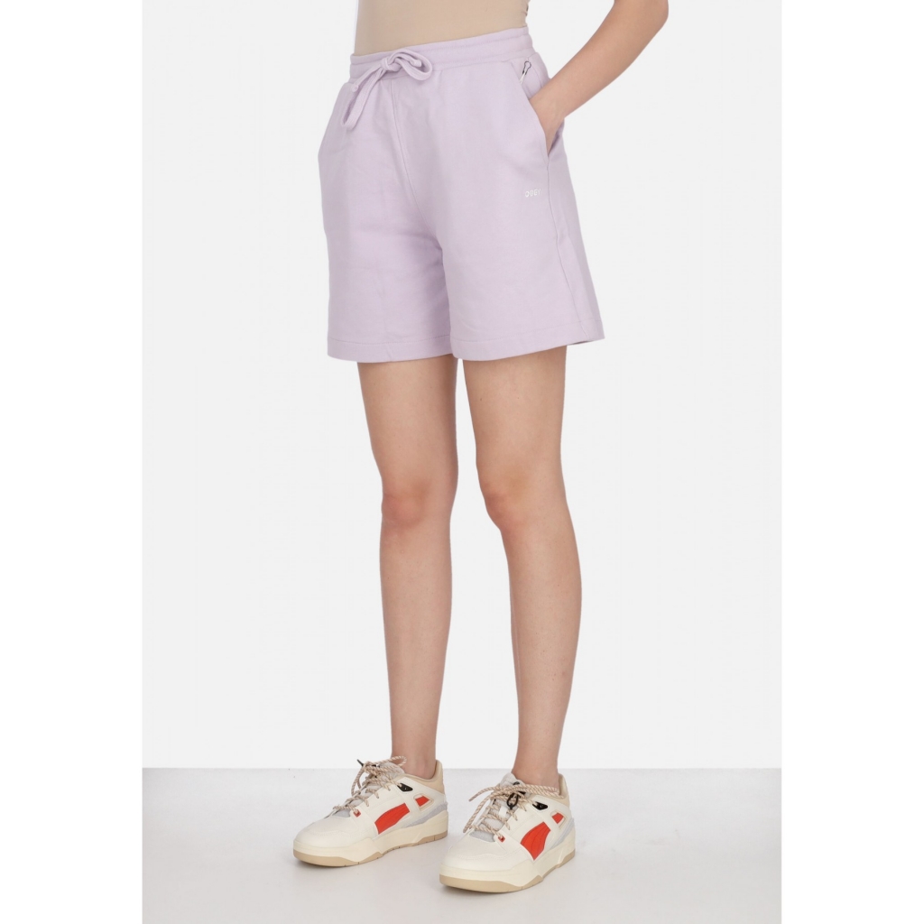 pantalone corto tuta donna w terry short ORCHID PETAL