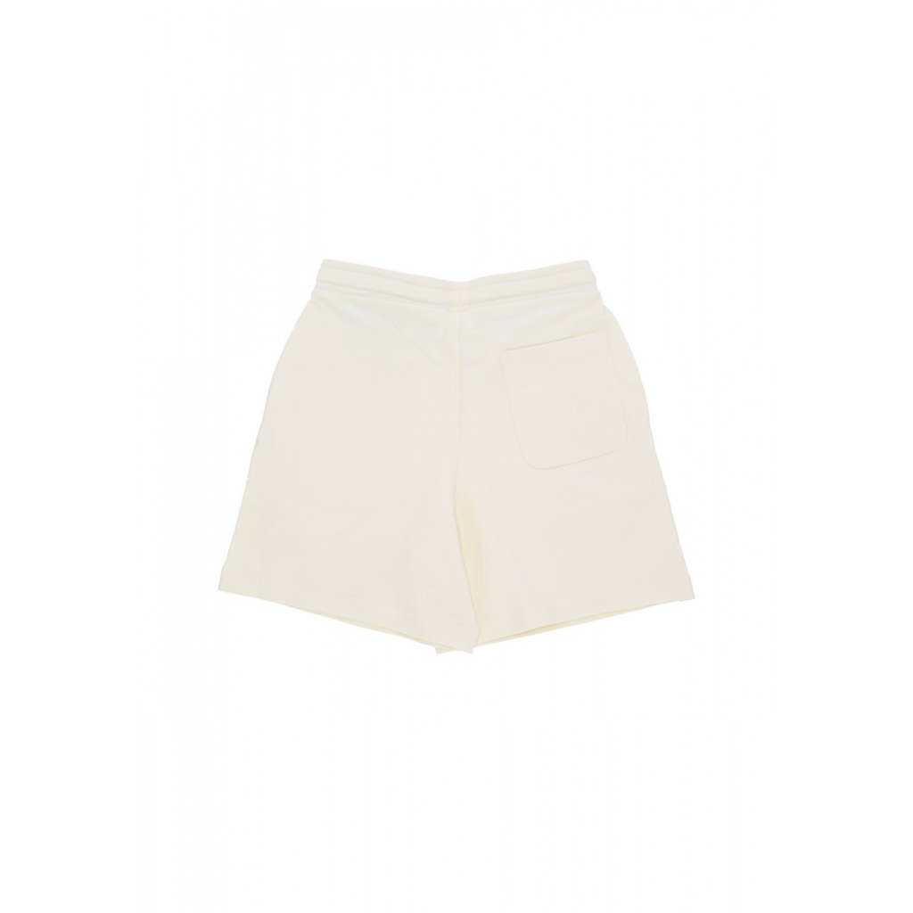 pantalone corto tuta donna w terry short UNBLEACHED