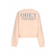 felpa girocollo donna w cities crew PEACH PARFAIT