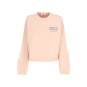 felpa girocollo donna w cities crew PEACH PARFAIT