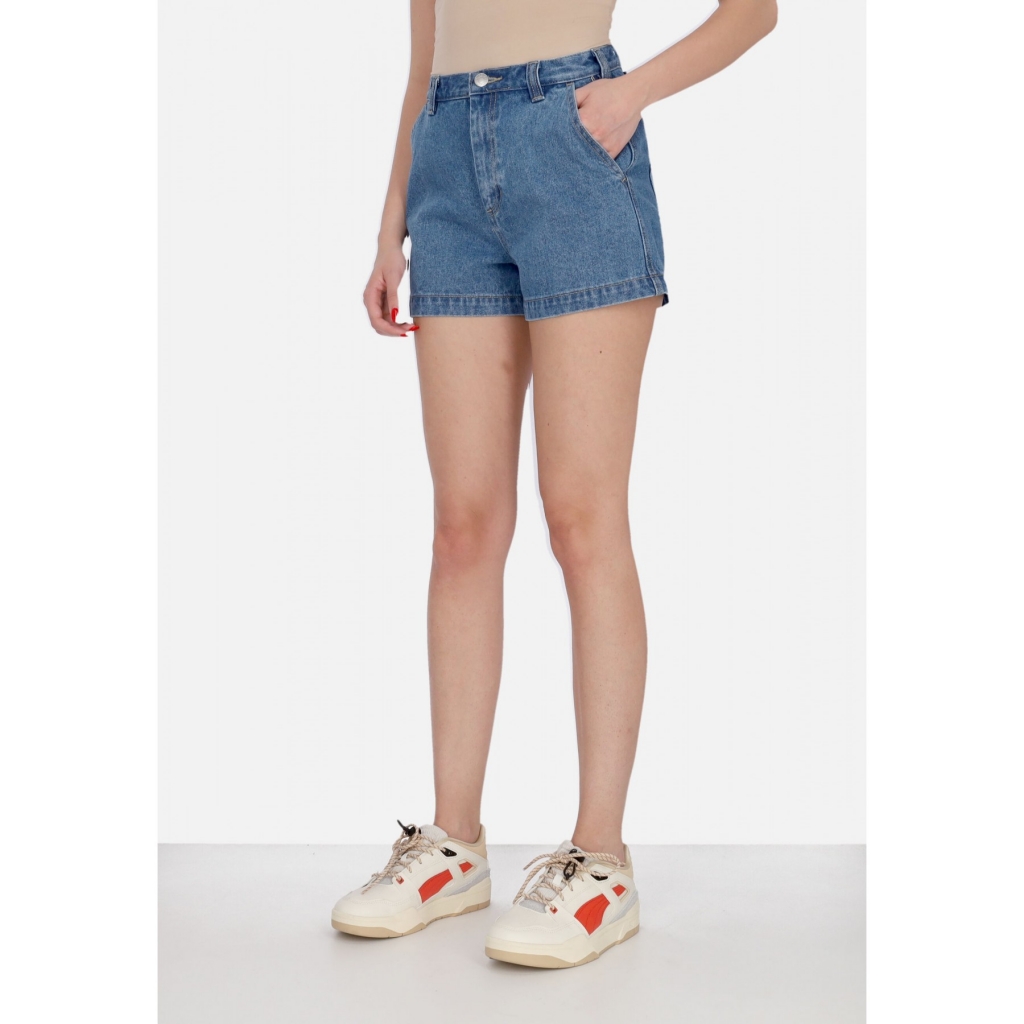 pantalone corto donna dania short LIGHT INDIGO