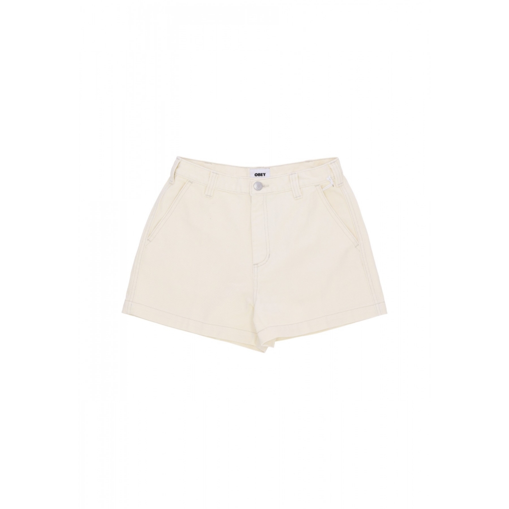 pantalone corto donna dania short UNBLEACHED