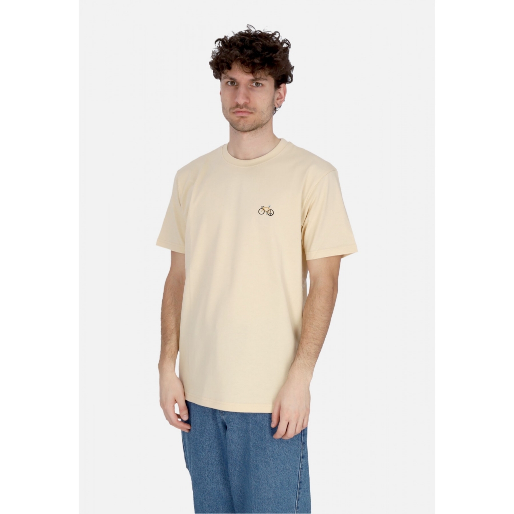 maglietta uomo peaceride embroidery tee BEACH