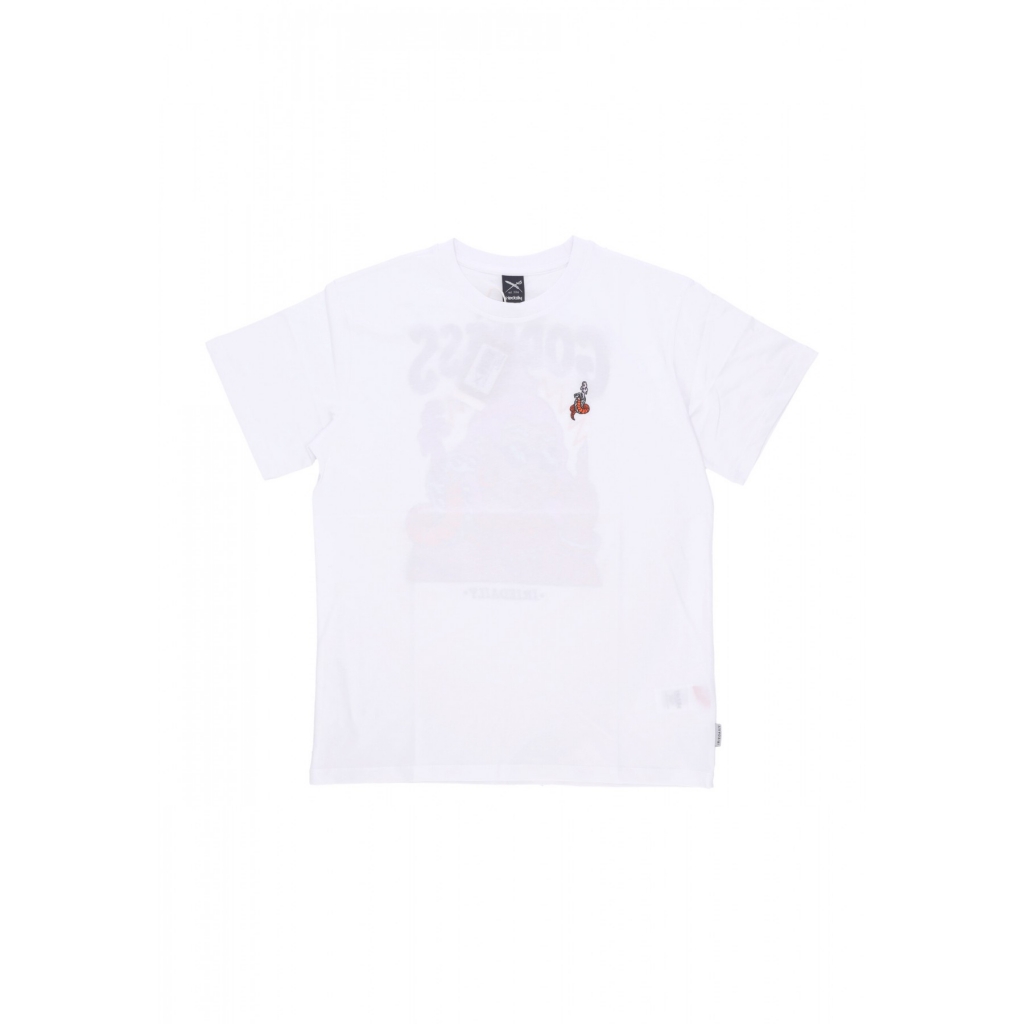 maglietta uomo nobodys g tee WHITE