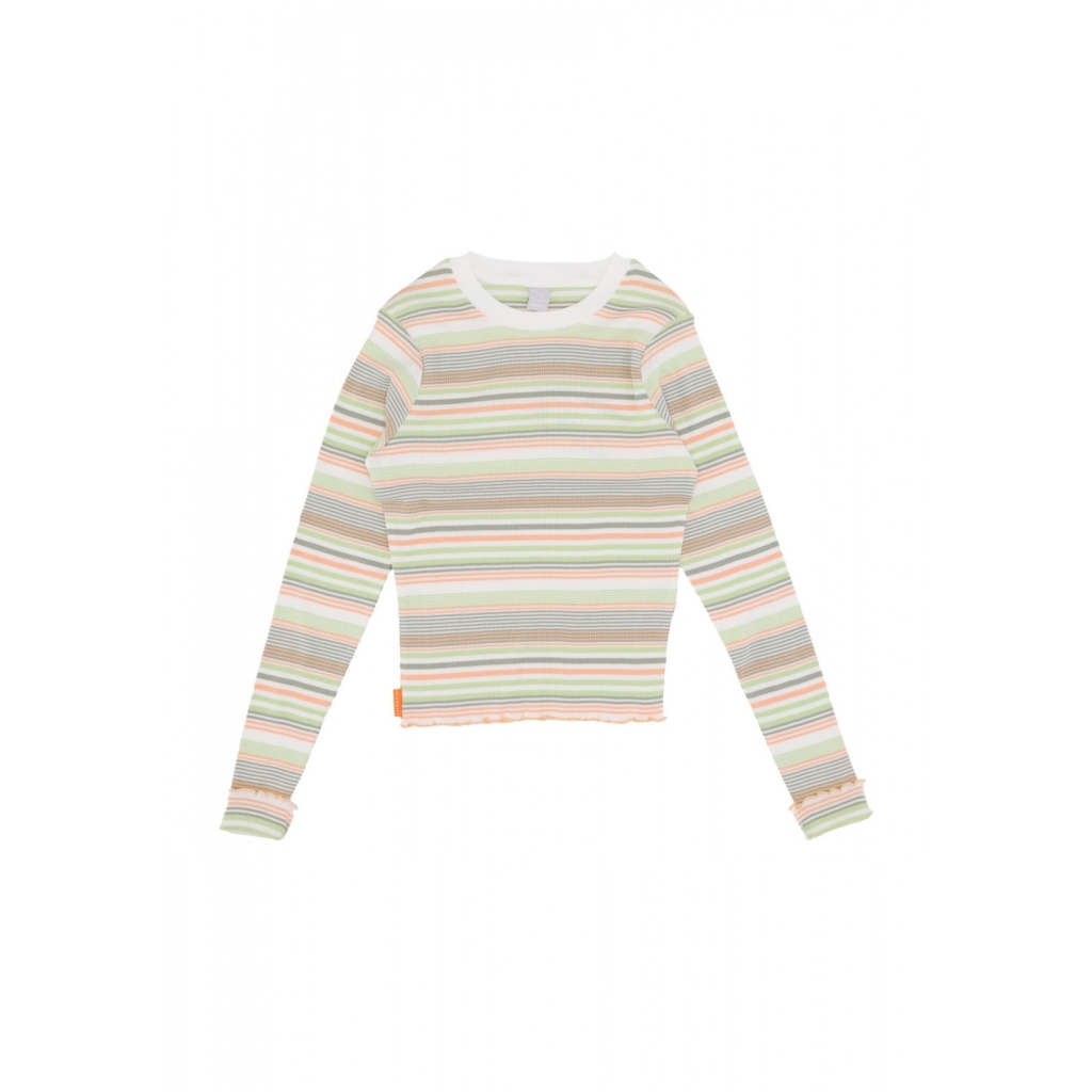 maglietta manica lunga corta donna w konti rib l/s ALOE