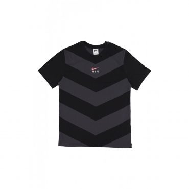 maglietta uomo sportswear all over print air tee BLACK