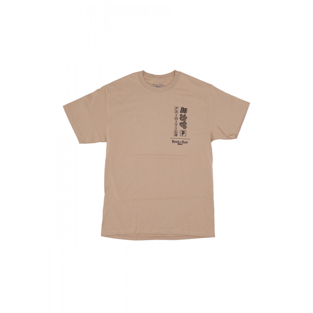 maglietta uomo mikasa tee x attack on titan SAND