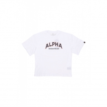 maglietta uomo college tee WHITE