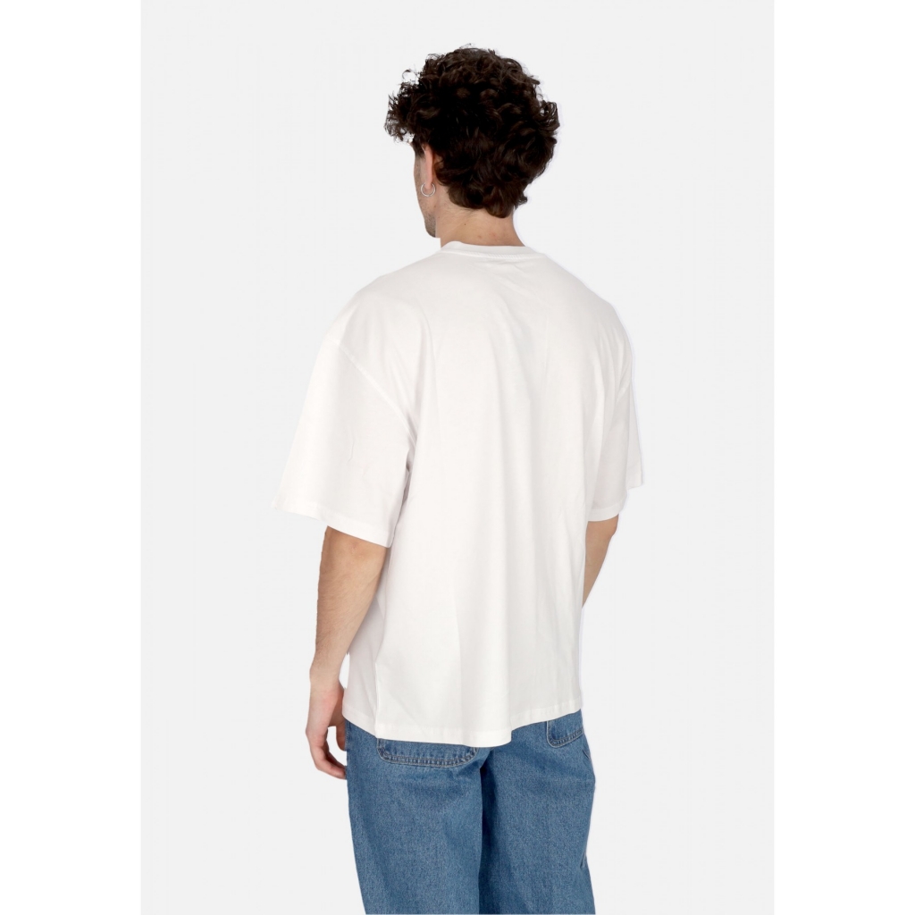 maglietta uomo college tee WHITE