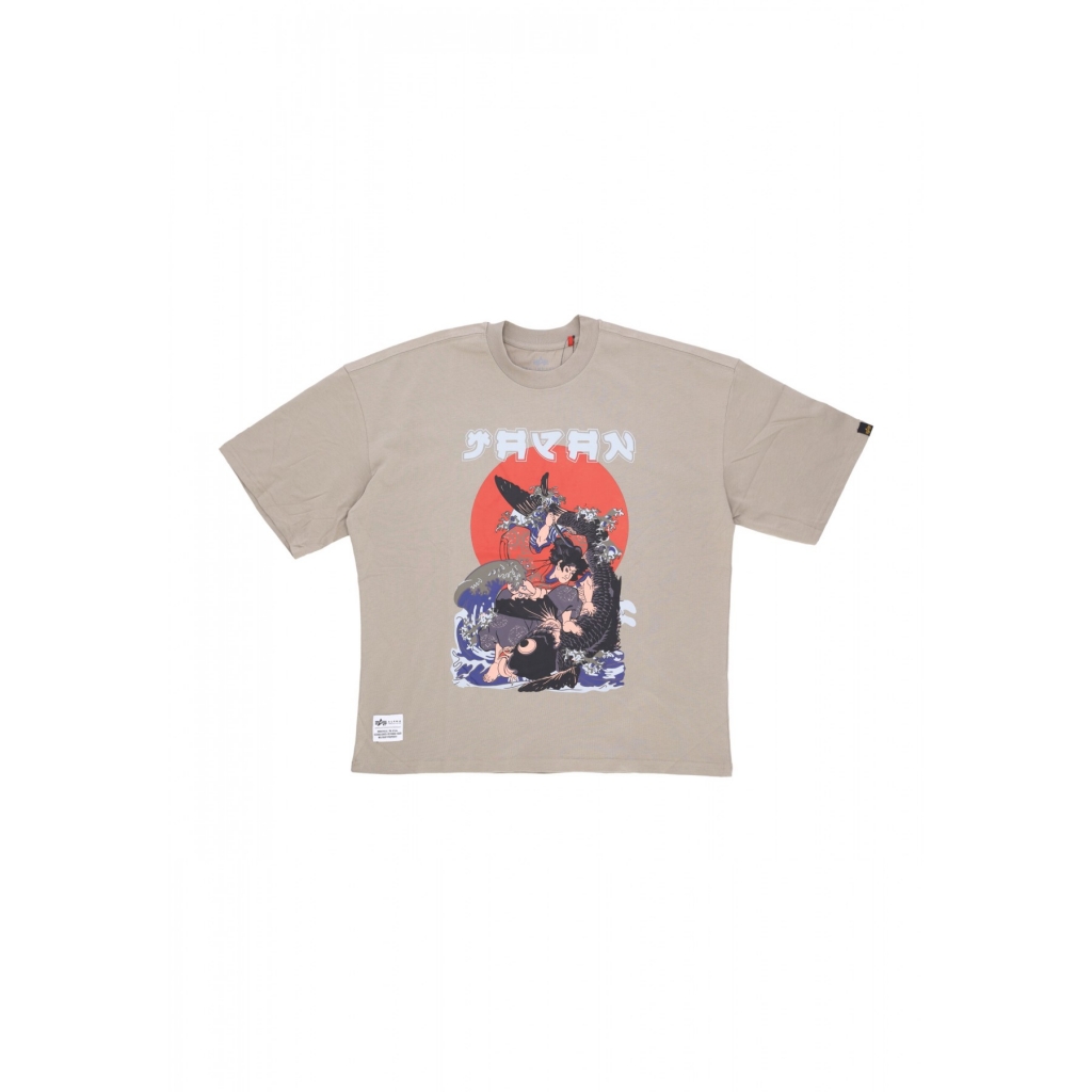 maglietta uomo japan warrior tee VINTAGE SAND