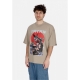 maglietta uomo japan warrior tee VINTAGE SAND