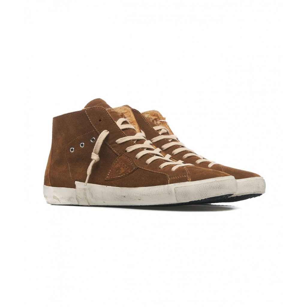 High Top Sneaker PRHU High marrone