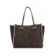 Shopper Marcella in loden marrone scuro