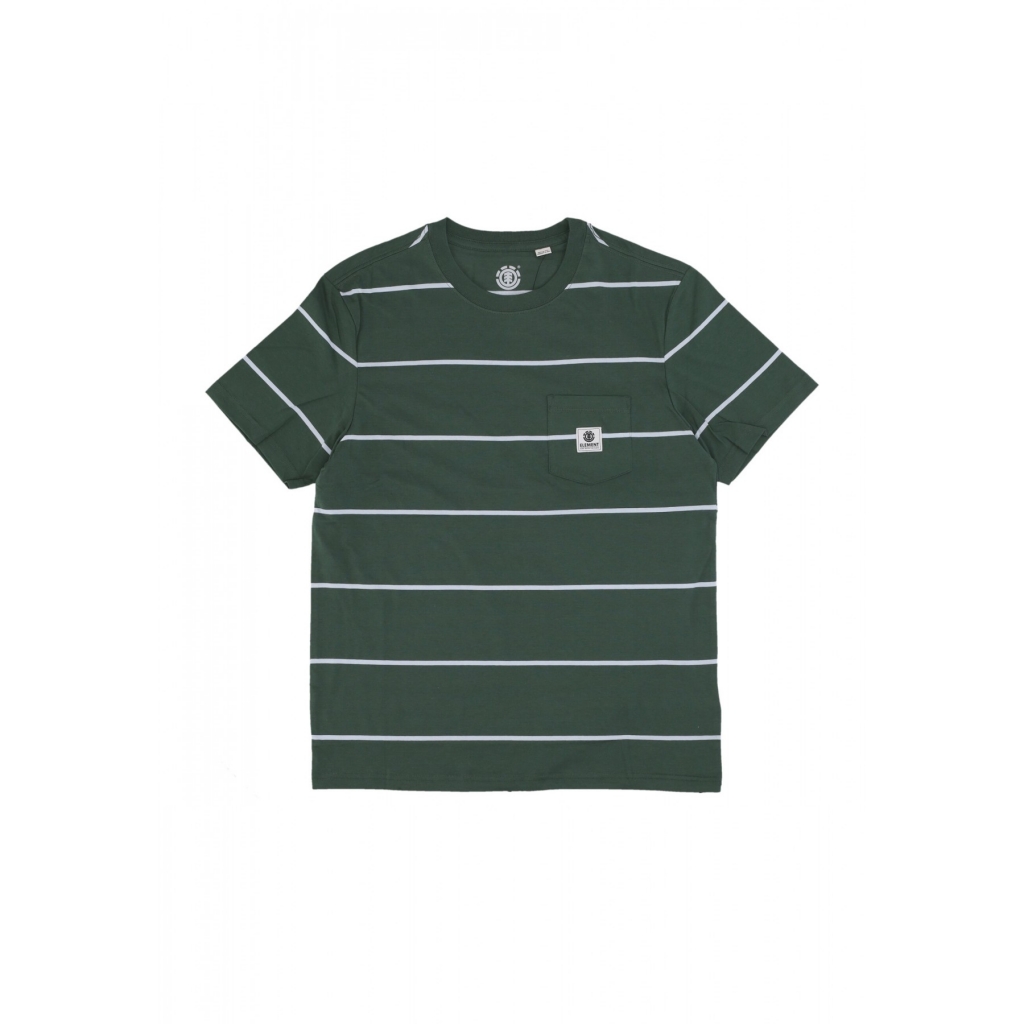 maglietta uomo basic pocket label tee GARDEN TOPIARY STRIPES