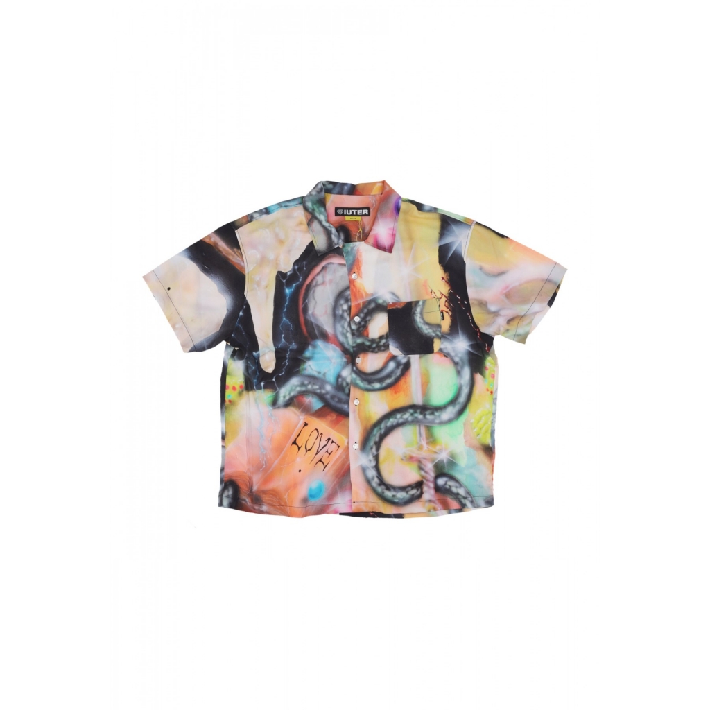 camicia manica corta uomo slime s/s shirt MULTICOLOR