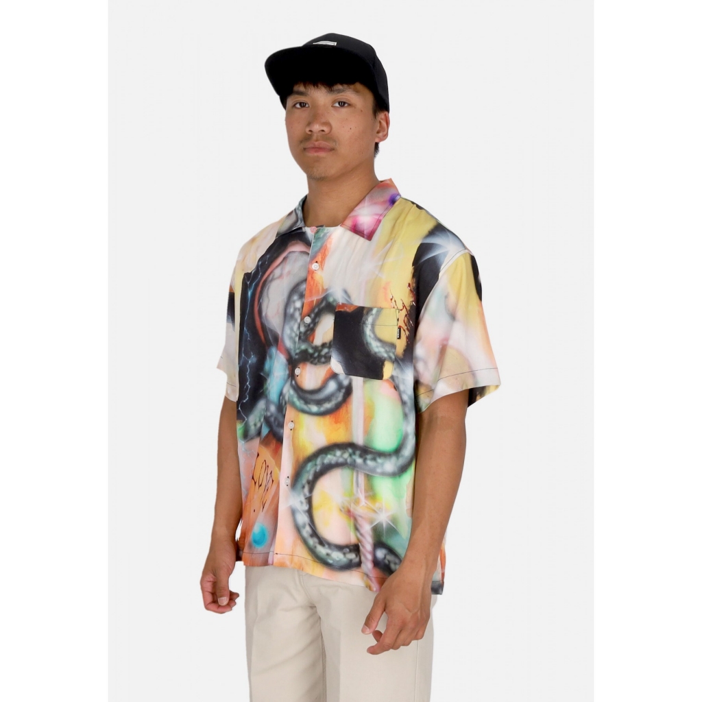 camicia manica corta uomo slime s/s shirt MULTICOLOR