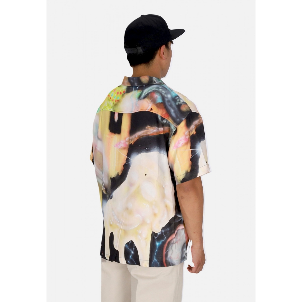 camicia manica corta uomo slime s/s shirt MULTICOLOR