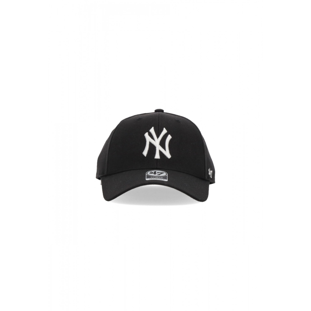 cappellino visiera curva uomo mlb mvp neyyan BLACK/WHITE