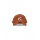 cappellino visiera curva uomo mlb league essential 940 neyyan EARTH BROWN/STONE