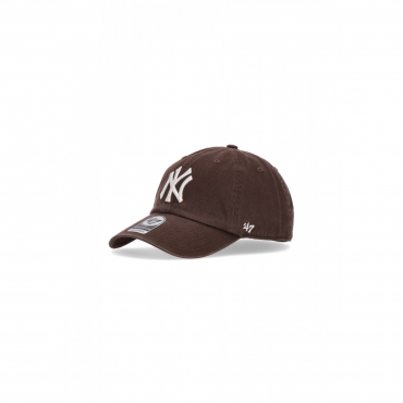 cappellino visiera curva uomo mlb clean up neyyan BROWN/WHITE