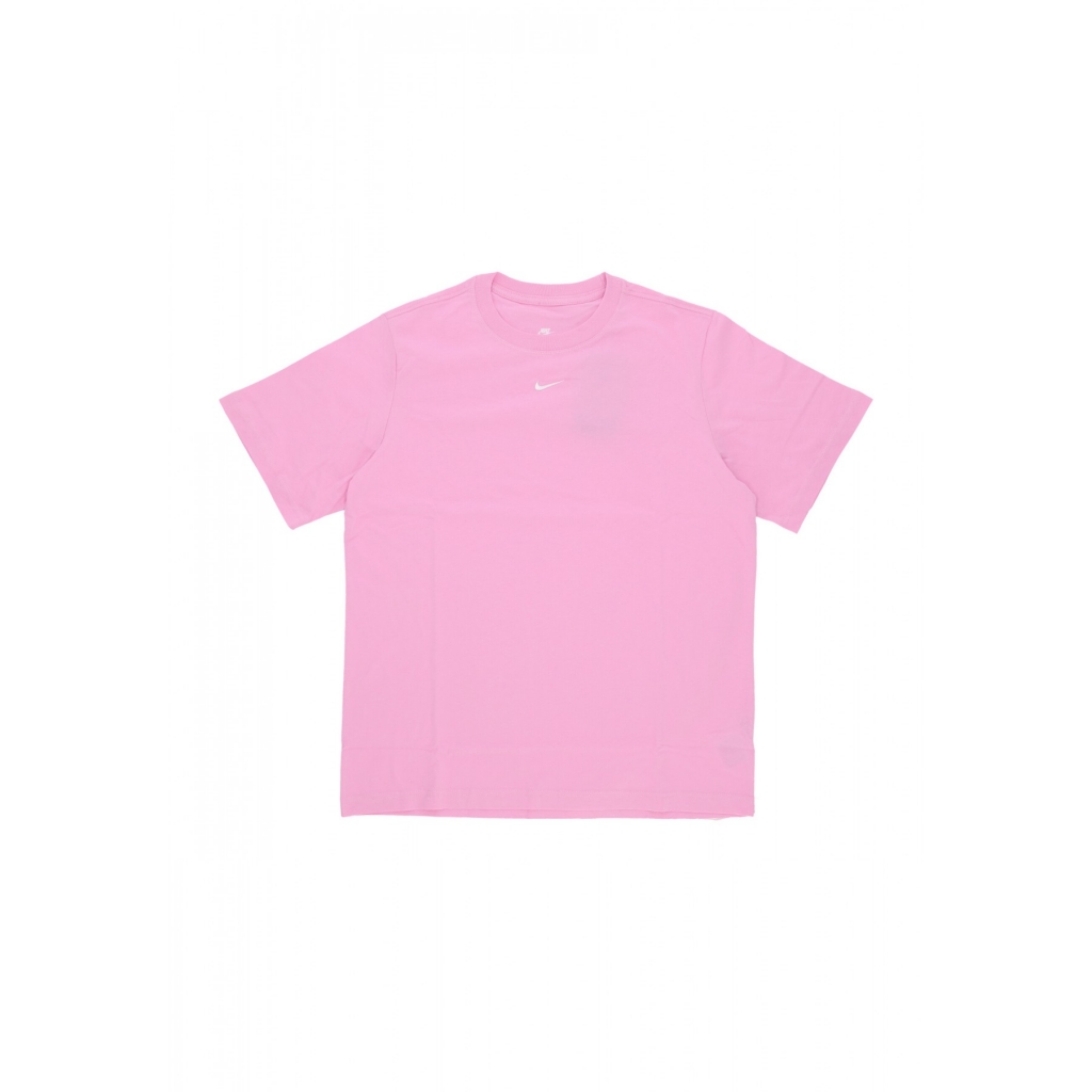 maglietta donna w sportswear essentials lbr tee PINK RISE