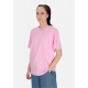 maglietta donna w sportswear essentials lbr tee PINK RISE